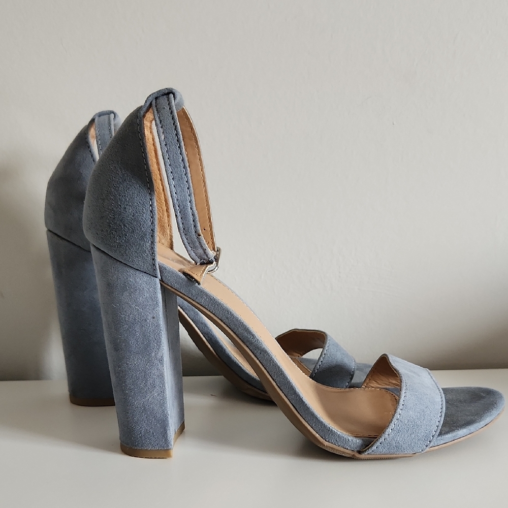 Elegant Blue Women's Heels